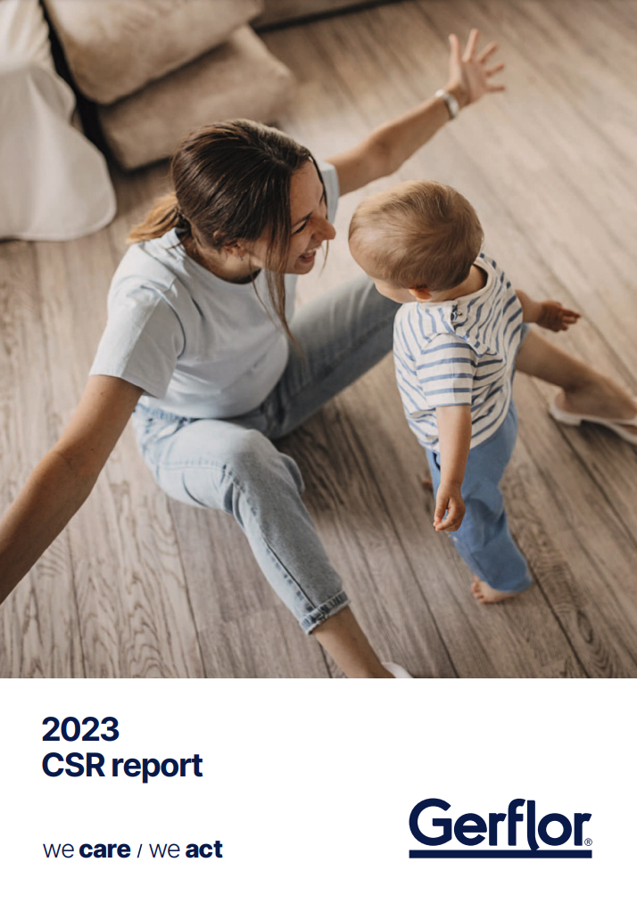 Gerflor CSR Report | 2023 | EN Brochure