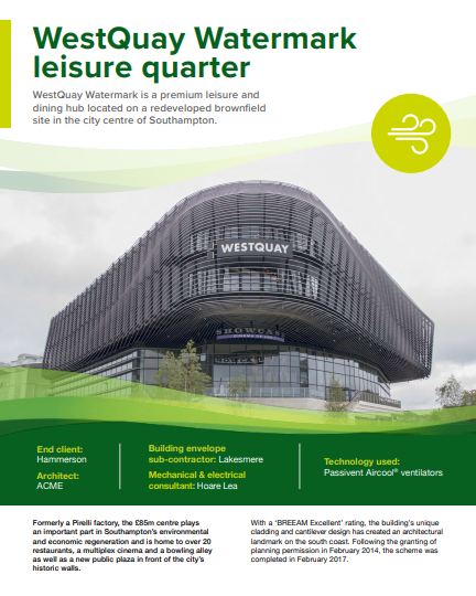 WestQuay Watermark leisure quarter Brochure