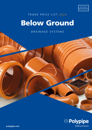 Below Ground Drainage Systems Brochure