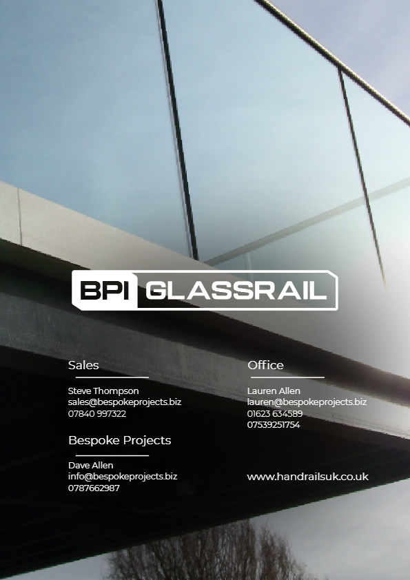 GlassRail Brochure Brochure
