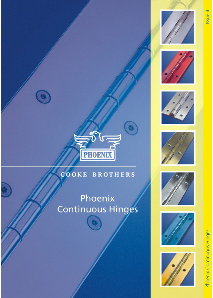 Cooke Brothers - Continuous Hinges Brochure