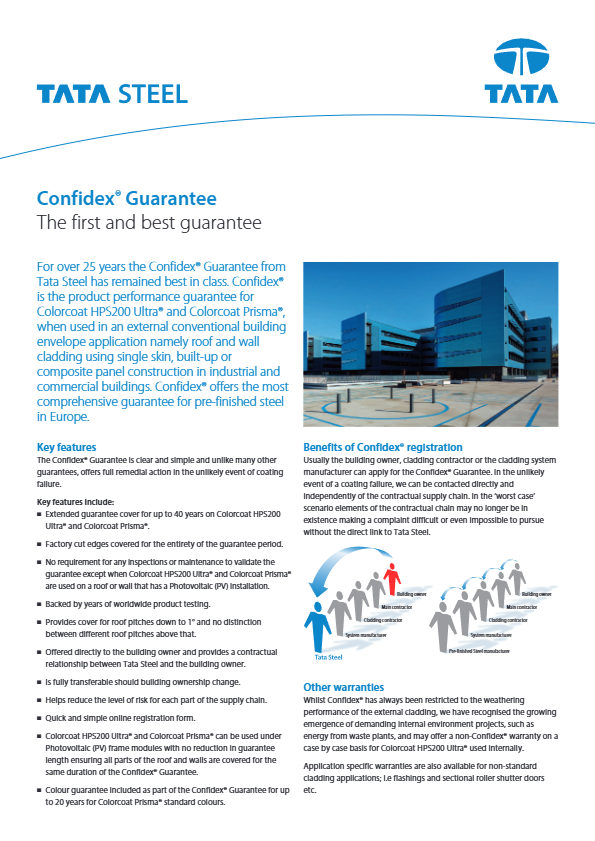 Confidex Datasheet Brochure