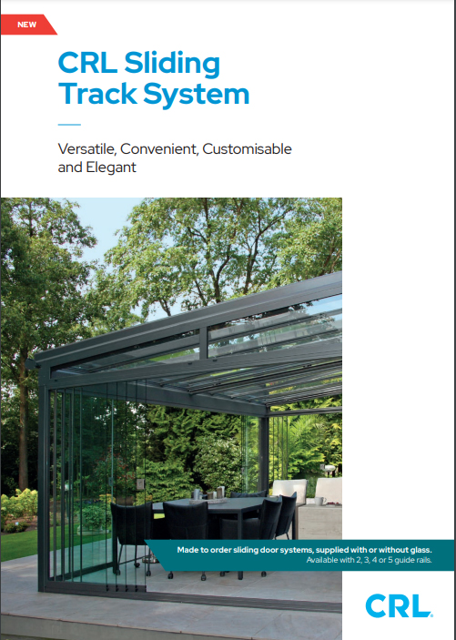 CRL Sliding Track System - Versatile, Convenient, Customisable and Elegant Brochure