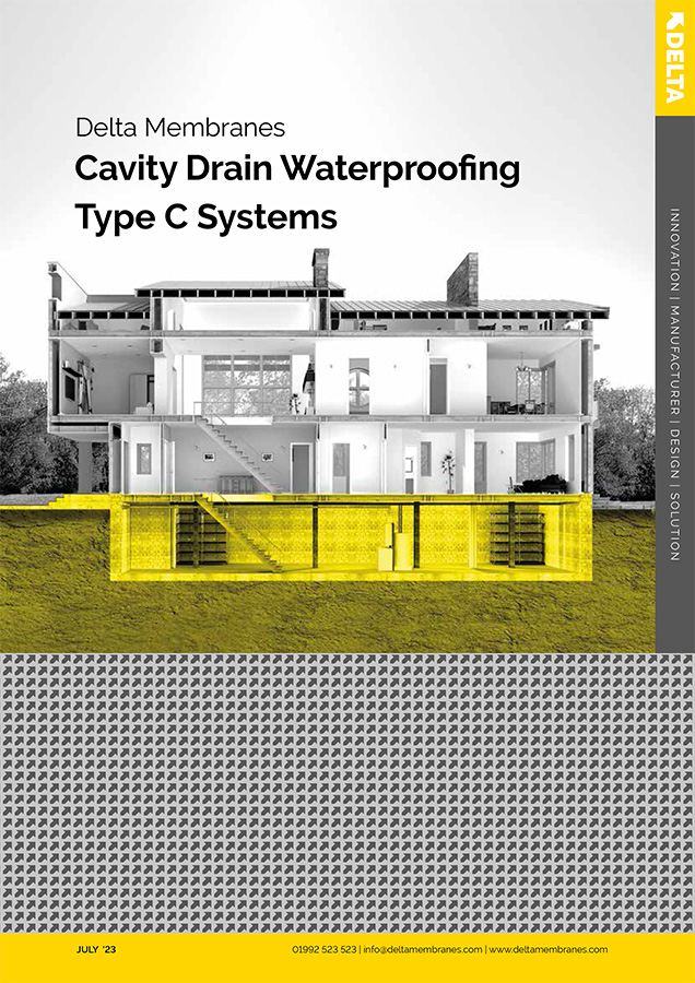 Cavity Drain Waterproofing Type C Systems Brochure