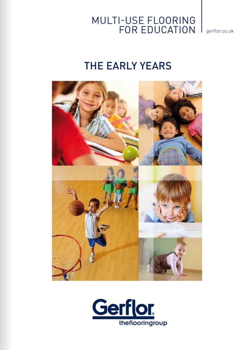 Multi-Use Flooring for Education (The Early Years) Brochure