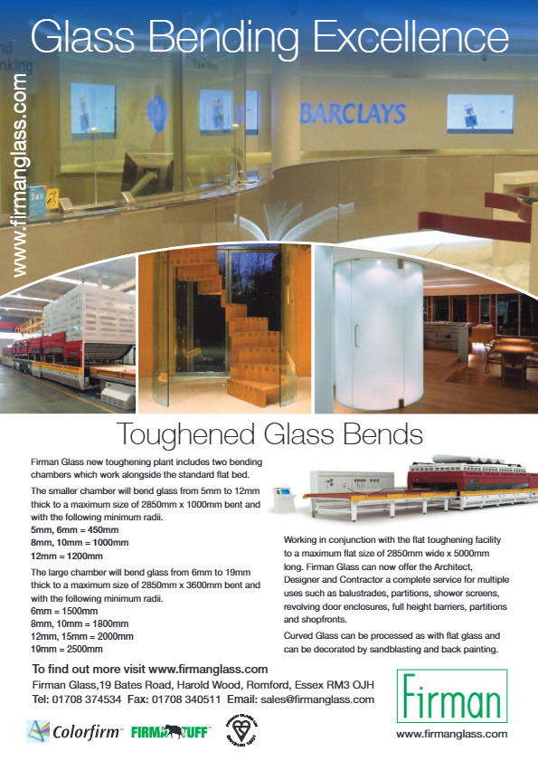 Toughened Glass Bends Brochure