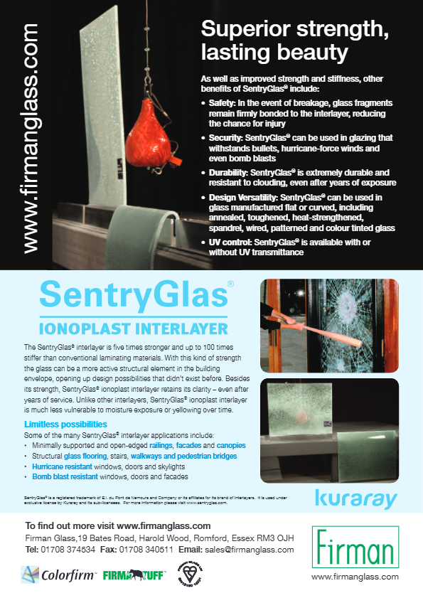 SentryGlas&reg; Interlayer Superior Strength, Lasting Beauty Brochure
