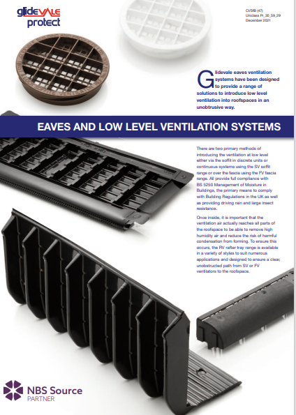 Eaves and Low Level Ventilation Systems – Roofspace ventilation                      Brochure