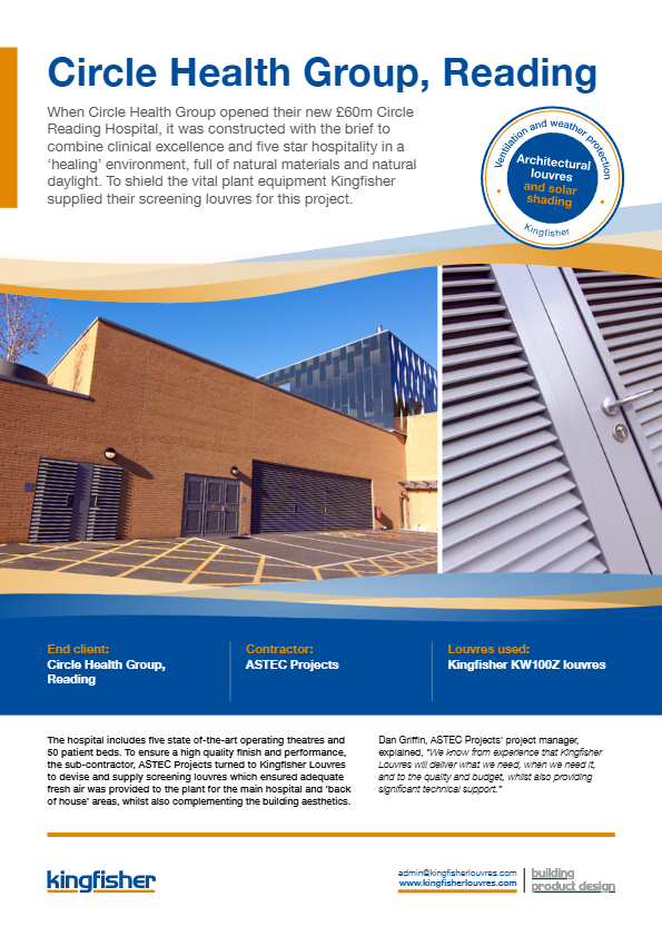 Circle Health Group, Reading Brochure