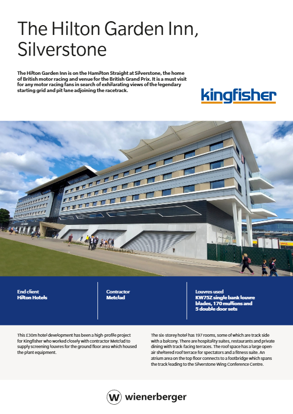 The Hilton Garden Inn, Silverstone Brochure