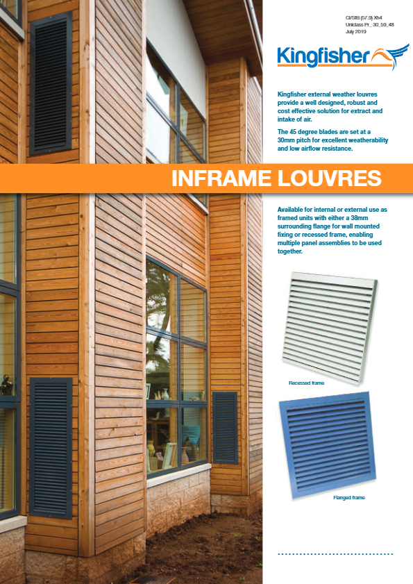 Kingfisher - Inframe Louvres Brochure