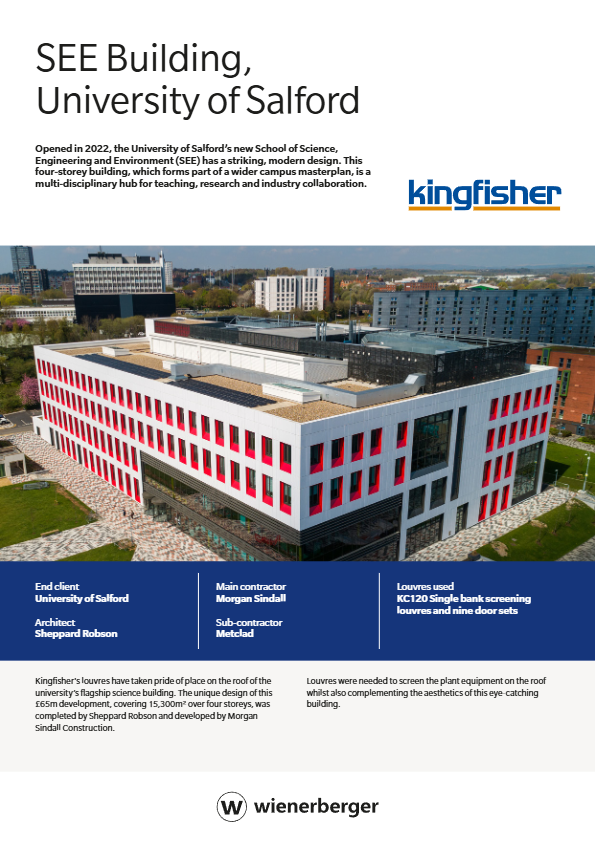 SEE Building, University of Salford Brochure