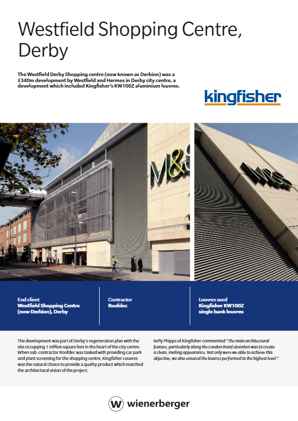 Westfield Shopping Centre, Derby Brochure
