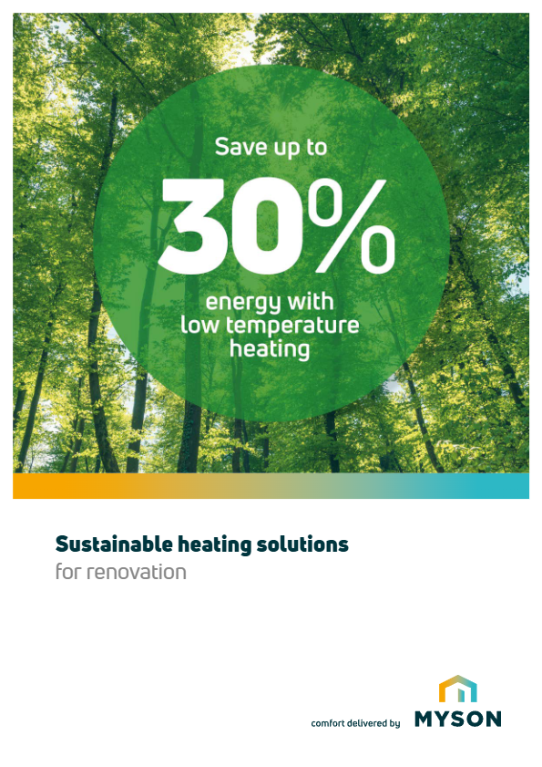 Sustainable heating solutions for renovation Brochure