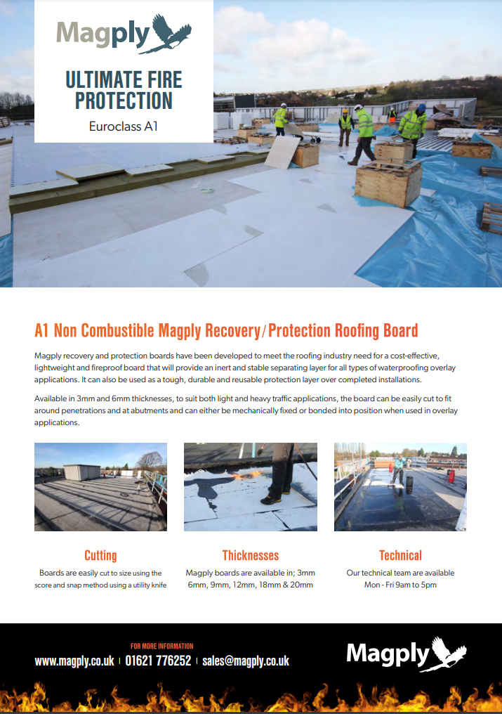 Magply RecoveryBoard Brochure | 2024 | EN Brochure