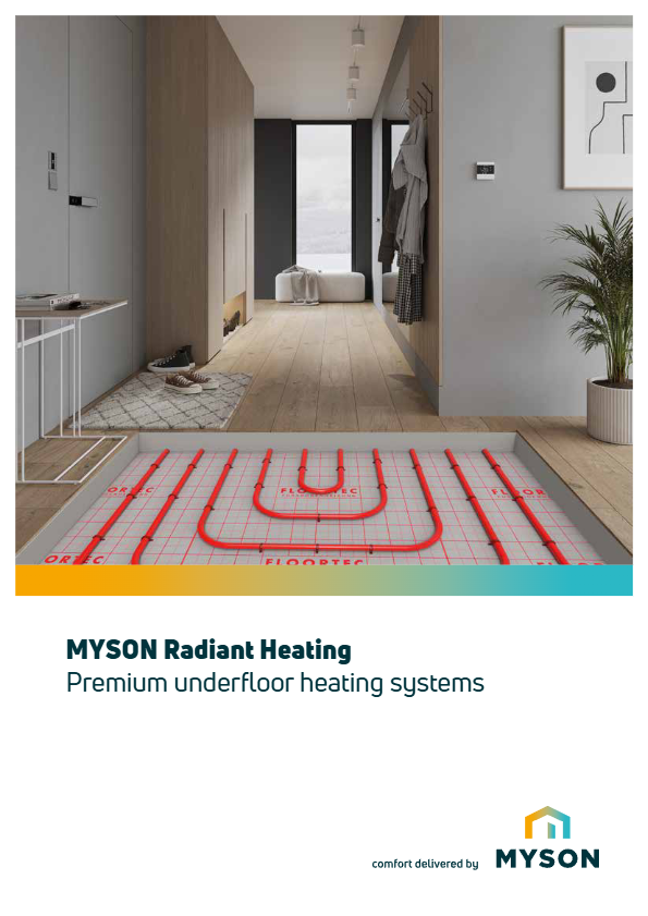 Myson Radiant Heating Premium underfloor heating systems Brochure
