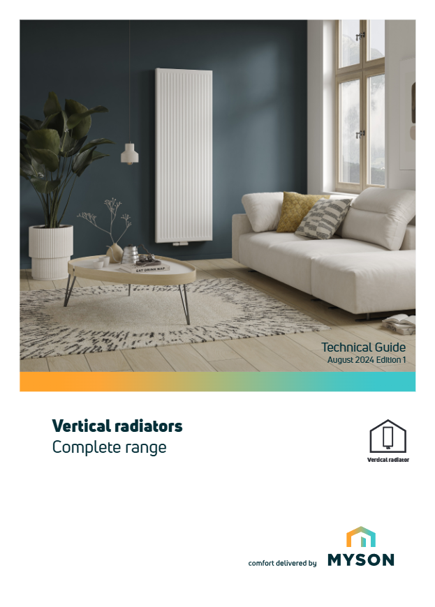Vertical radiators complete range Brochure