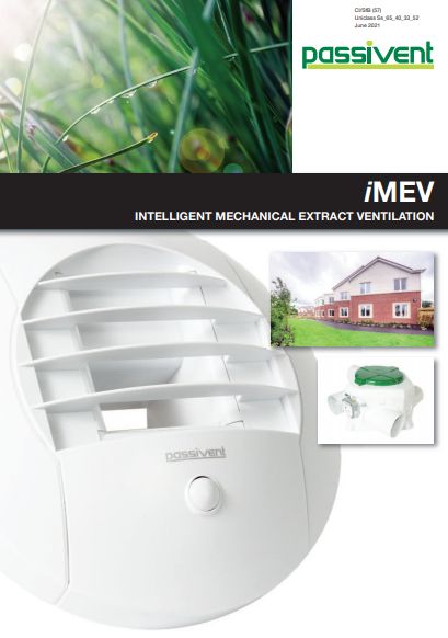 iMEV Intelligent Mechanical Extract Ventilation    Brochure