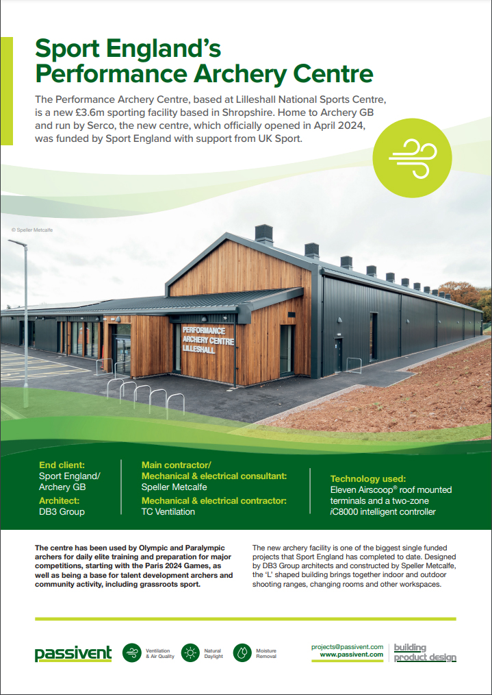 Sport England’s Performance Archery Centre Brochure