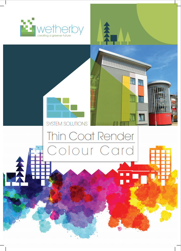 Thin coat render colour card Brochure