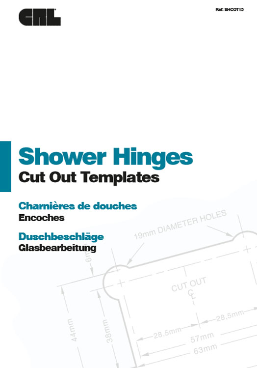Shower Hinge Measurements Guide Brochure