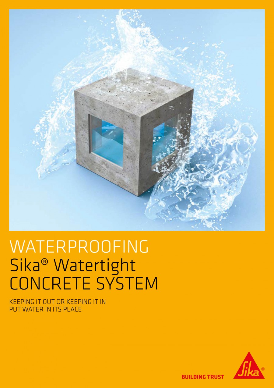 Sika® Watertight Concrete System
