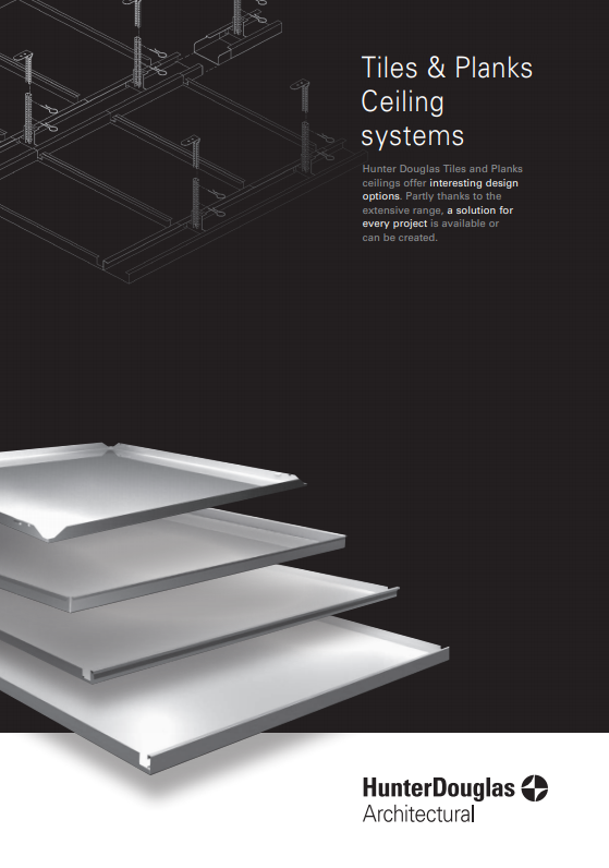 Tiles & Planks Ceiling systems Brochure