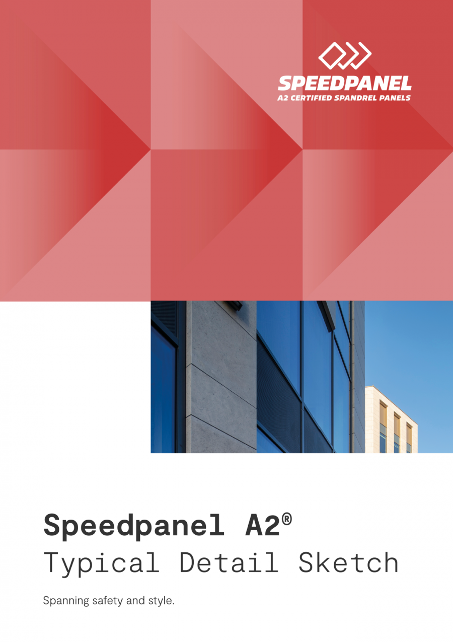 Speedpanel Typical Detail Sketch Brochure
