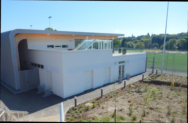 Sto Provides External Wall Insulation For New Rugby Club Building 