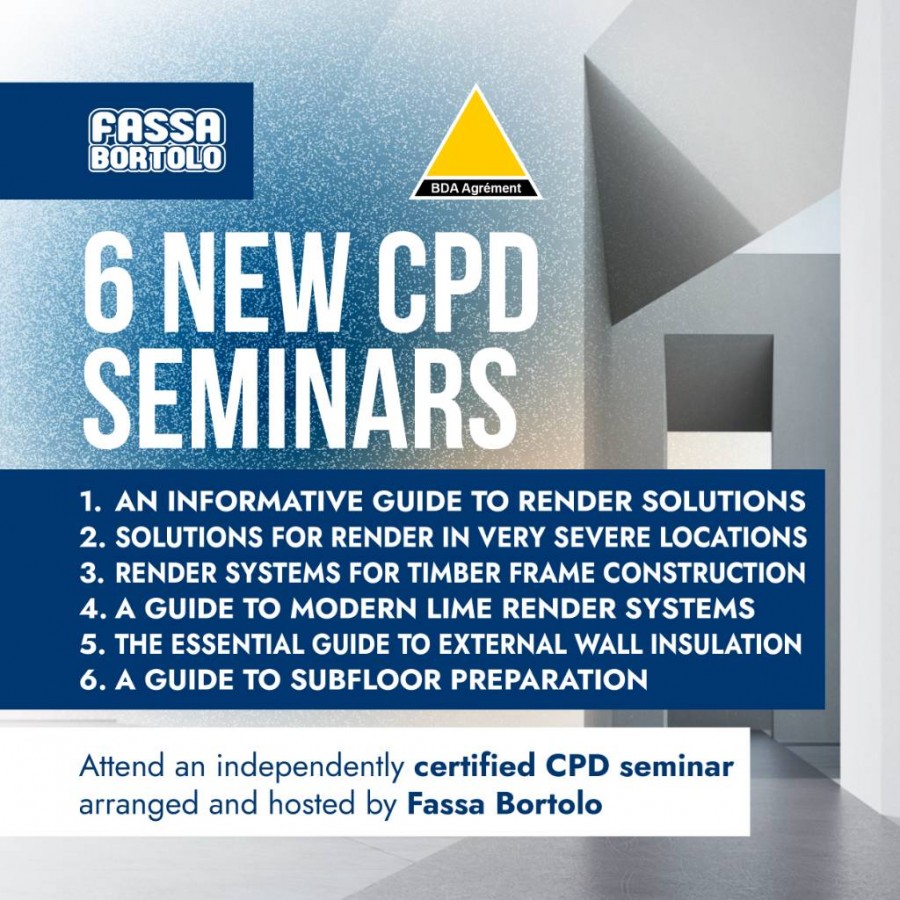 Advancing Specification Through Knowledge: Six New CPDs from Fassa Bortolo