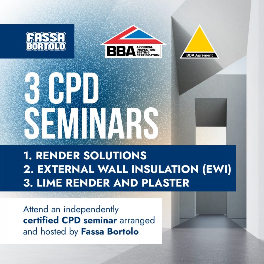 Fassa Bortolo’s CPD Trilogy: Elevating Knowledge in Render and Plaster Solutions