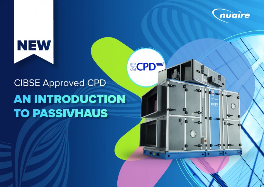 Nuaire launches new CIBSE approved Passivhaus CPD