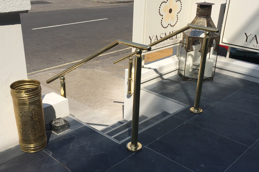 SG System Products Limited Citadel | Brass Handrail & Brass Balustrade ...