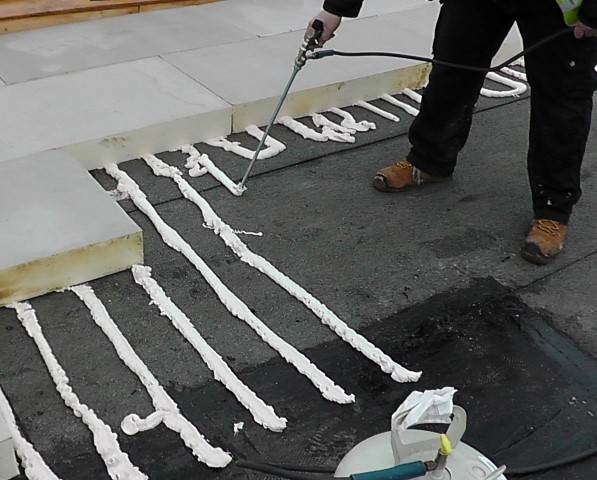 Sika Roofing Cut Installation Times with Sika C-250 Spray Adhesive