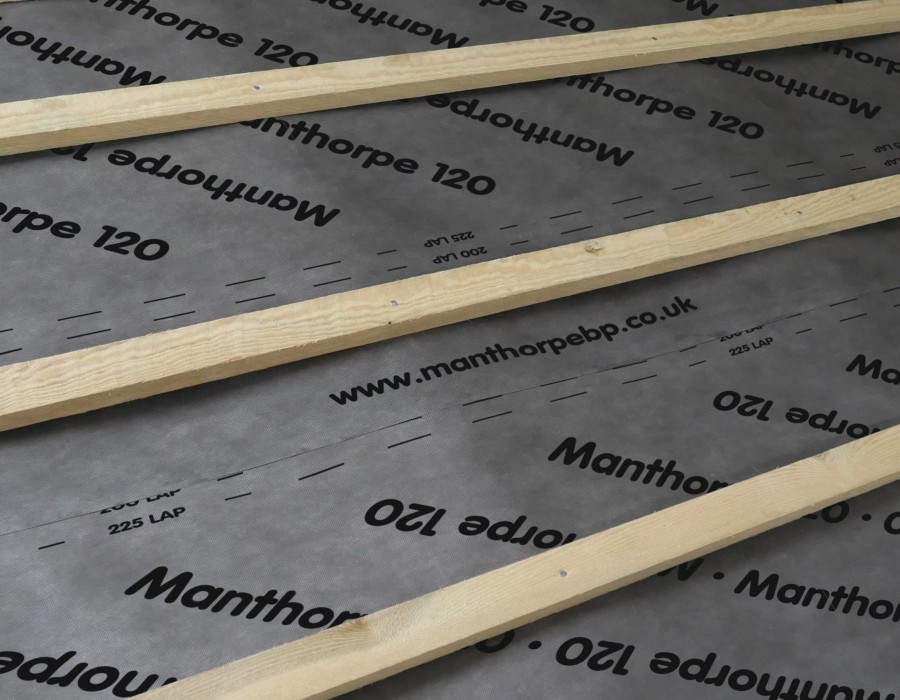Low Resistance Breathable Roofing Underlay – Manthorpe120