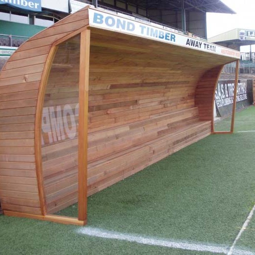 Bond Timber scores with Tanalised Clear at Plymouth Argyle