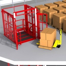 Transdek extends range with launch of single pallet mezzanine floor lift