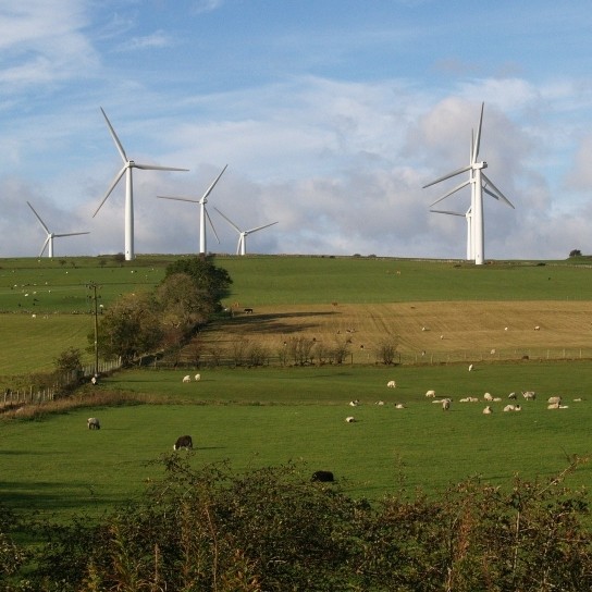 Windfarms supported by most UK residents