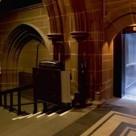 A moving service in Liverpool Cathedral