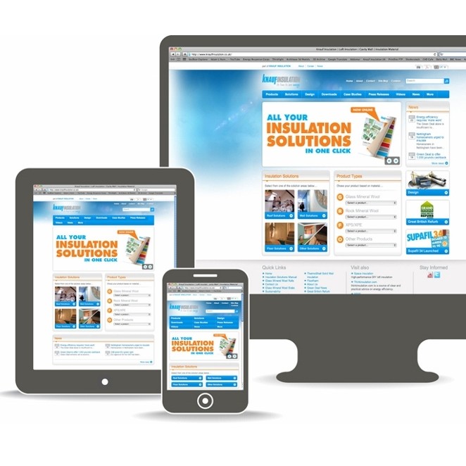 New-look website unveiled by Knauf Insulation