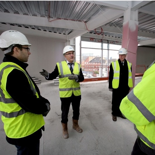 Construction firm opens doors on multi-million pound projects