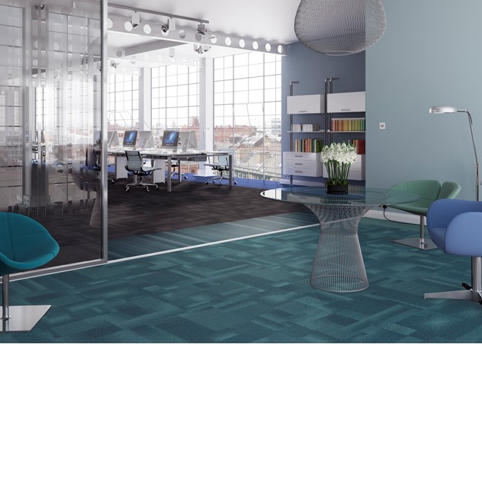 Tessera Mix – the evolution of random lay carpet tiles