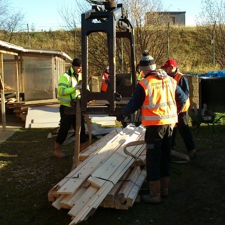 Social enterprise benefits from timber donation