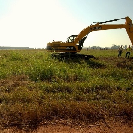 JCB diggers help unearth buried wartime Spitfires