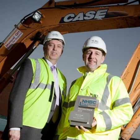 Yuill Homes site manager wins prestigious industry award