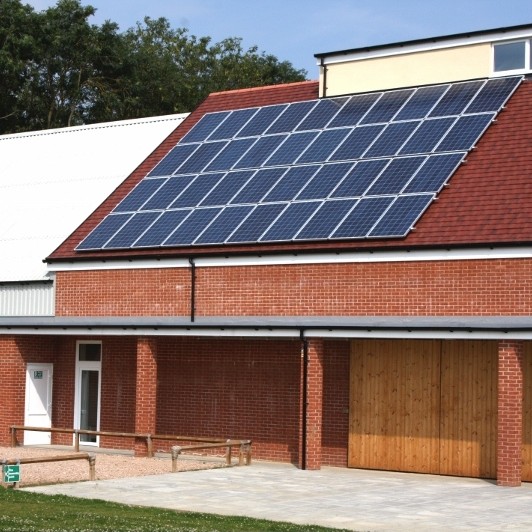 Community centre nets £2,000 a year from solar power