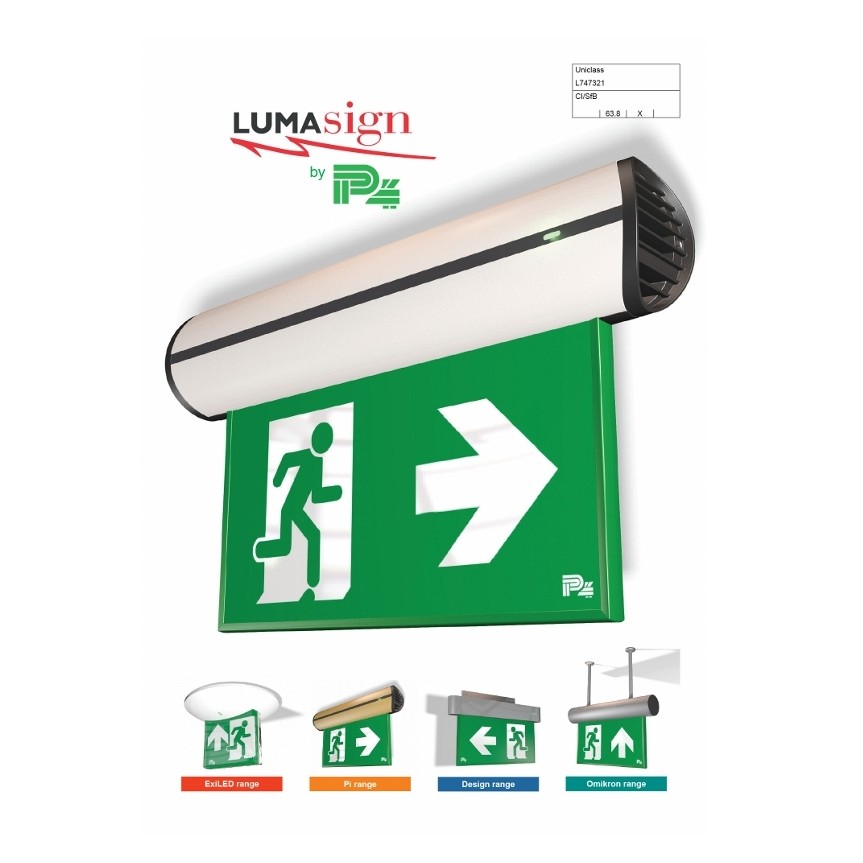 LUMAsign by P4 is the latest guide to the very best in emergency lighting