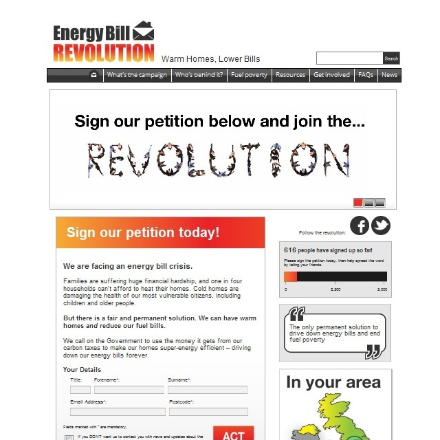 Energy Bill Revolution calls on Government to tackle fuel poverty crisis