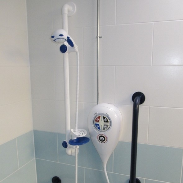 Specialist school benefits from high performance Luda shower