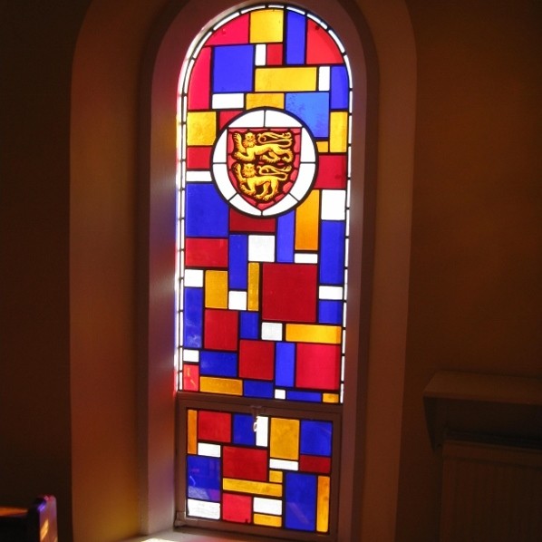 Revitaglaze reduces stained glass sunrays